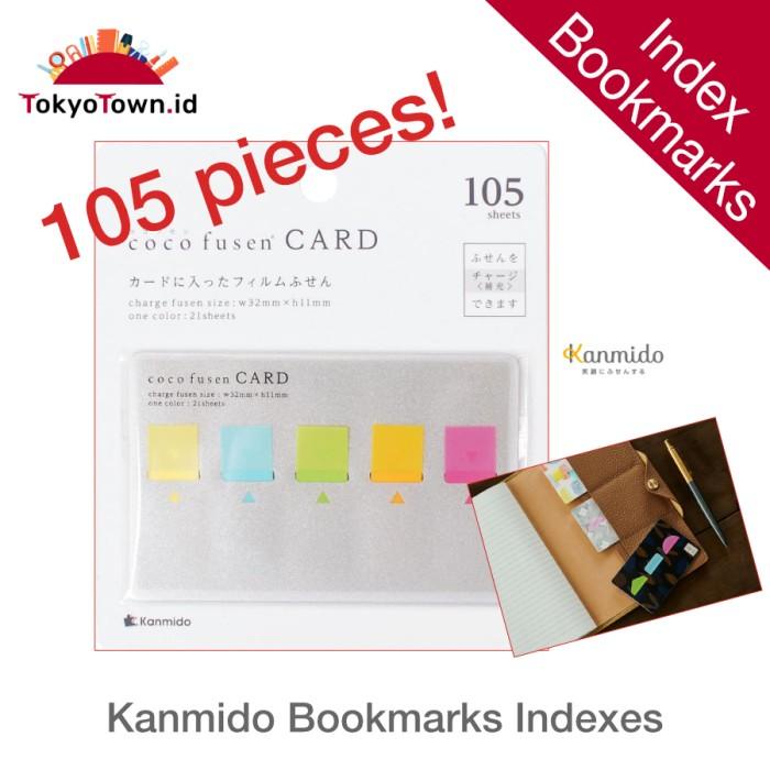 

Batas Bookmarks Indexes Kanmido Card Coco Fusen 105 Pieces