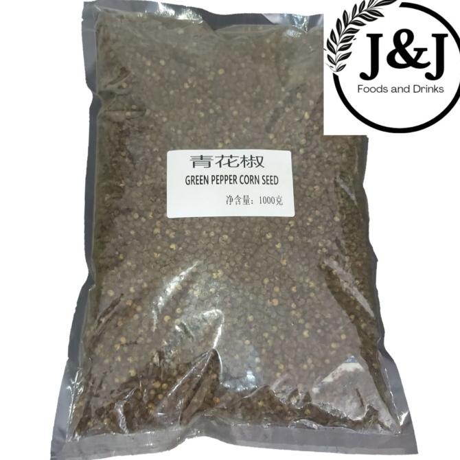 

Green Paper Corn Seed / Biji Mala Hijau 1KG