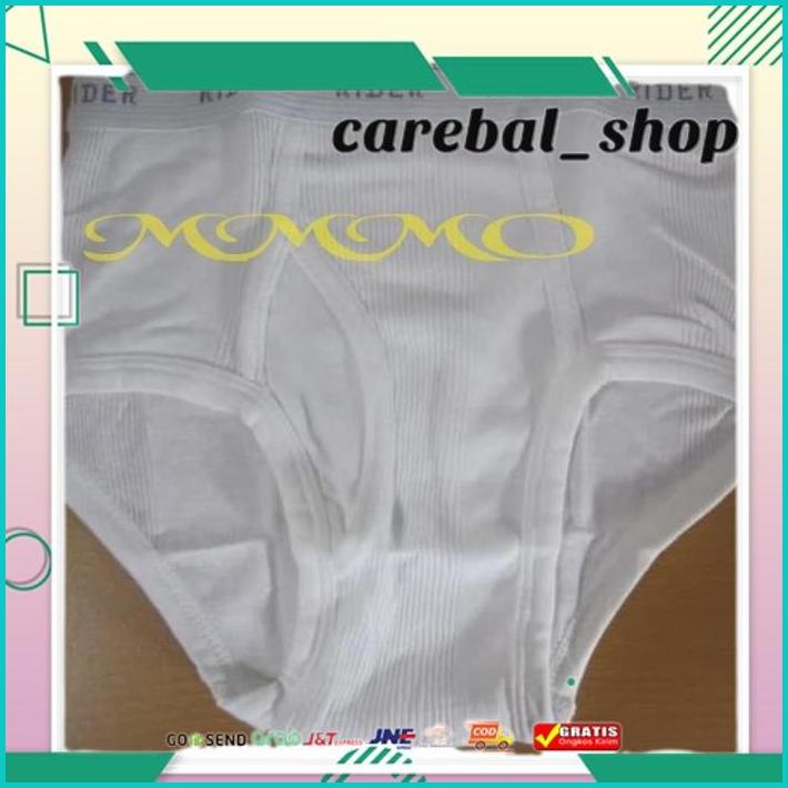 CELANA DALAM PRIA RIDER 125B PUTIH HIGHT CLASS