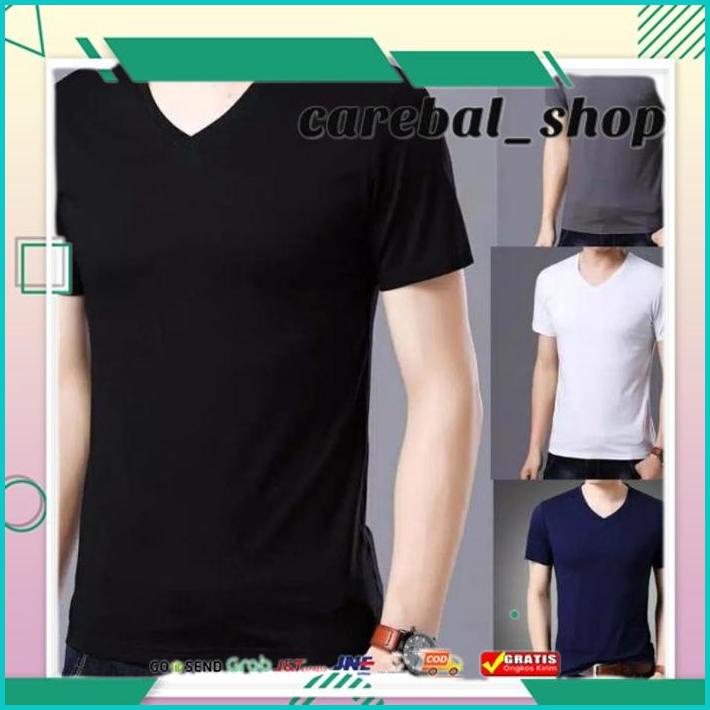 KAOS POLOS V NECK PRIA/KAOS OBLONG V NECK PRIA/KAOS DALAMAN V NECK PR HIGHT CLASS