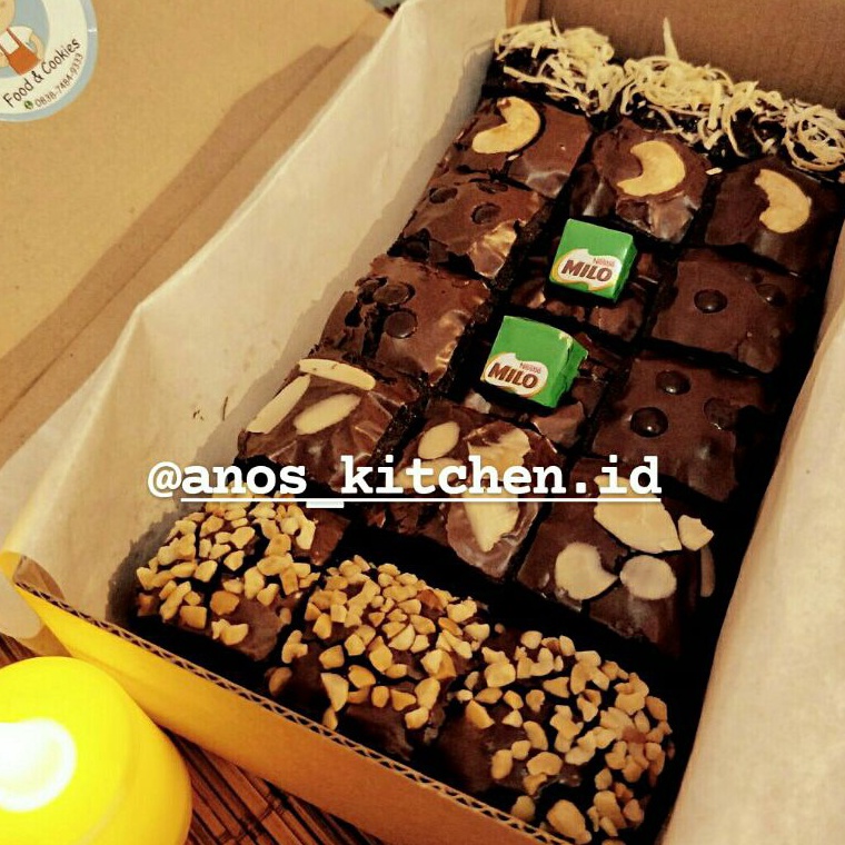 

[KODE PRODUK PH6LN6396] Brownies Fudgy Dark Cokelat Skat 20x10 (Isi 18 pcs) (Produk Terbaru Hari Ini)