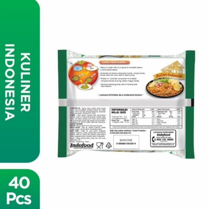 

Indomie Mie Goreng Aceh 1 Dus 40 pcs rah