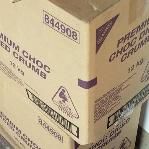 

Choc Diced Crumb Original 1 dus | 12 Kg Crumb black cookies kasar