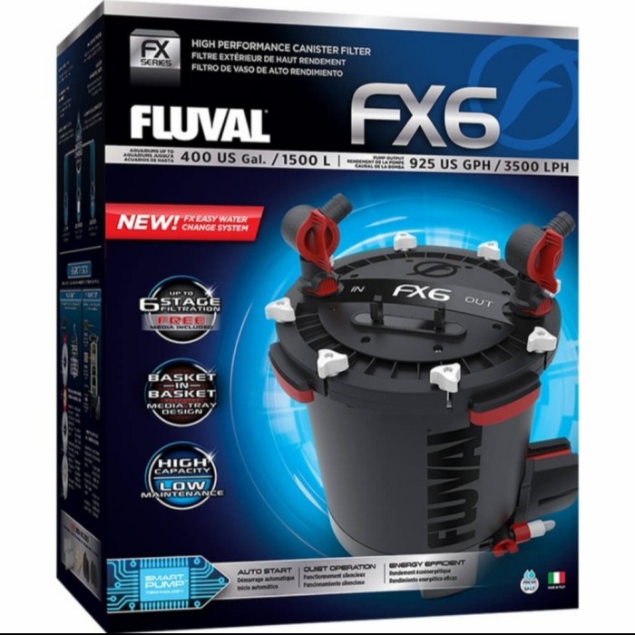 Fluval Fx6 External Filter /Filter Aquarium Arwana Dll