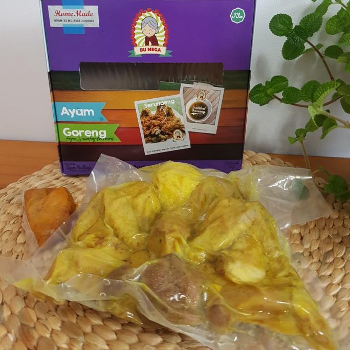 

Ayam Kampung Beku Frozen Food siap saji Bu Mega Ayam Goreng Serundeng