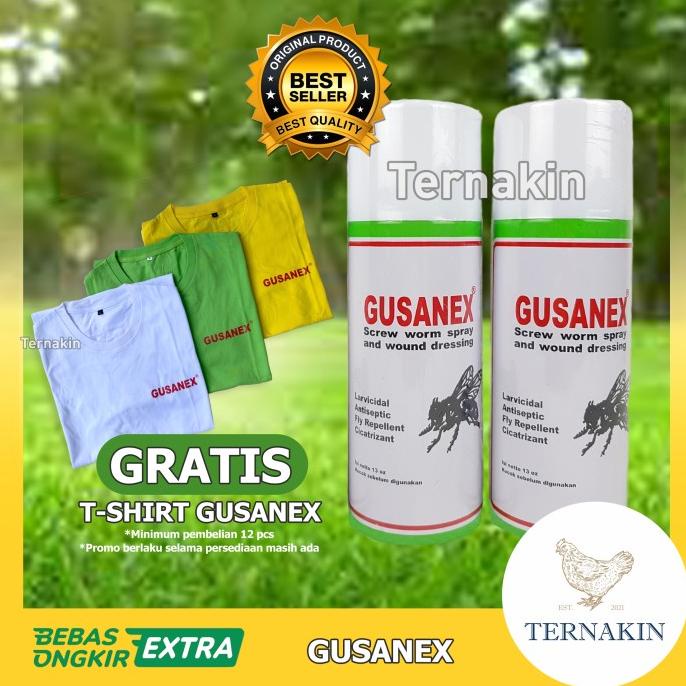 GUSANEX / GUSANEX SPRAY / OBAT LUKA UNTUK HEWAN