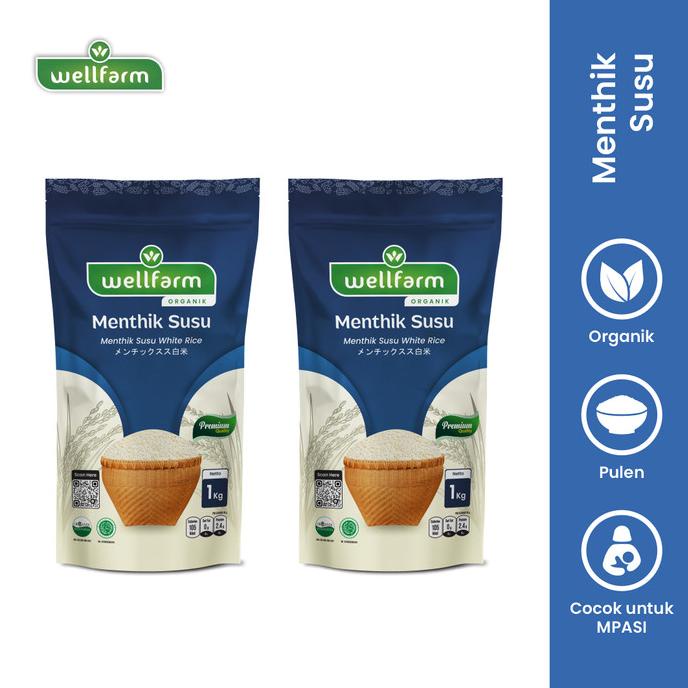 

Wellfarm Beras Organik 2Kg Mentik Susu Paket Bundling Hemat