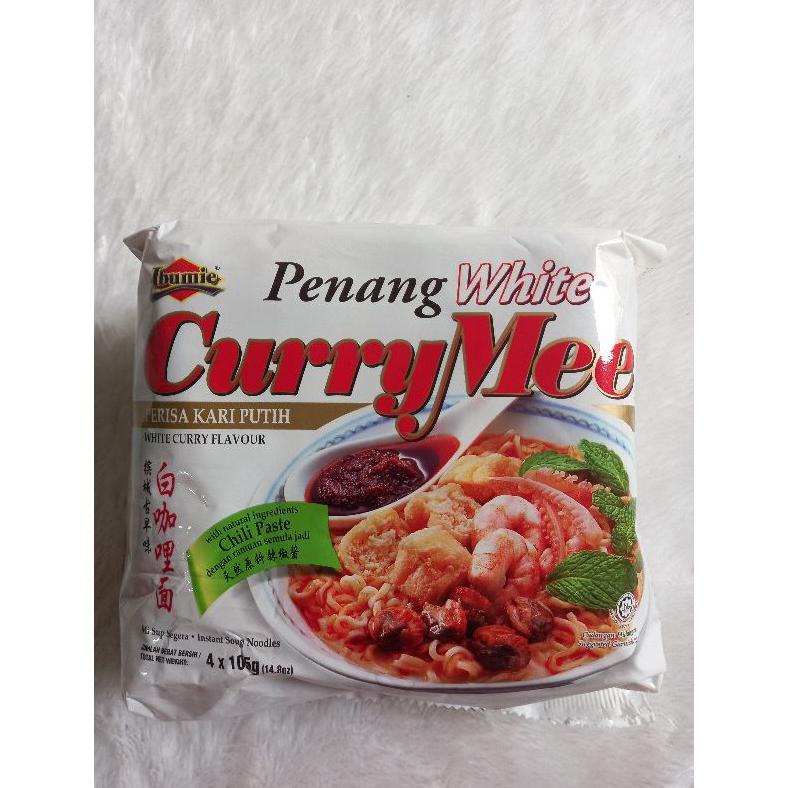 

Ibumie Penang White Curry Mee / Mie Instant Rasa Kari Putih Best Seller