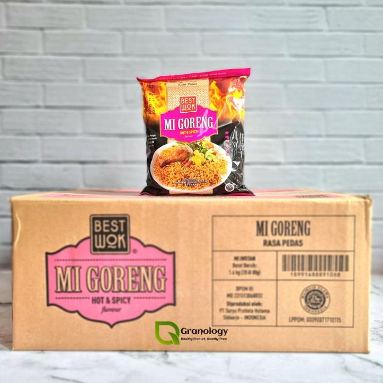 

Best Wok Mie Goreng Instan Hot & Spicy 1 dus 20 pcs Best Seller