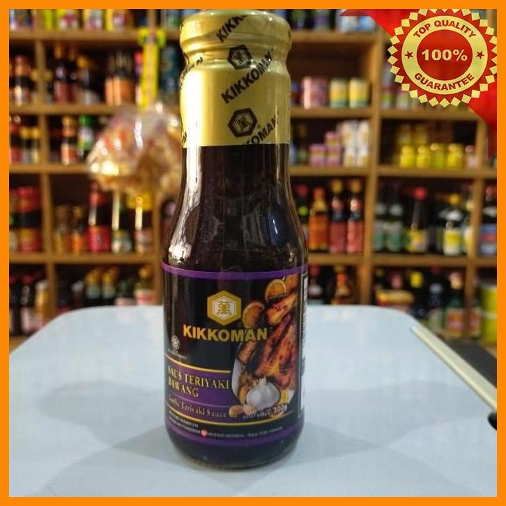 

(SUHA) KIKKOMAN SAUS TERIYAKI BAWANG/ GARLIC TERIYAKI SAUCE 300GR