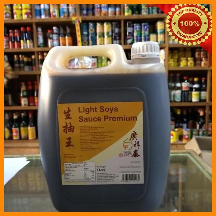 

(SUHA) KCT KWONG CHEONG THYE LIGHT SOYA SAUCE PREMIUM/ KECAP ASIN 5LITER
