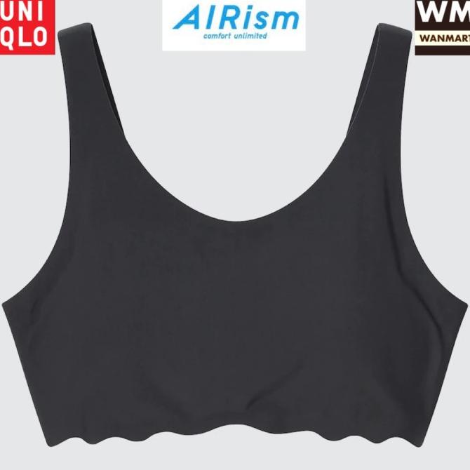UNIQLO Kids AIRism Bra Miniset Anak Perempuan Black