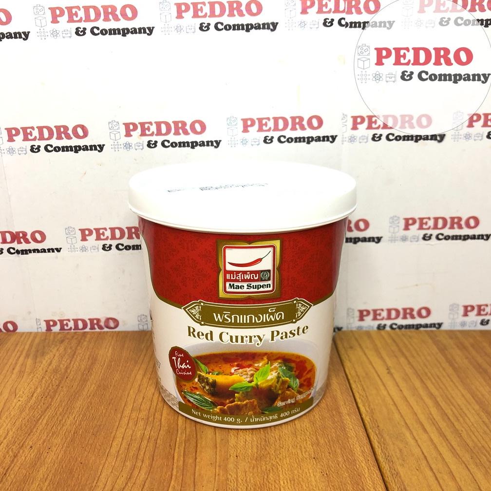 

Mae supen red curry paste thai 400ml - kari thailand Best Seller