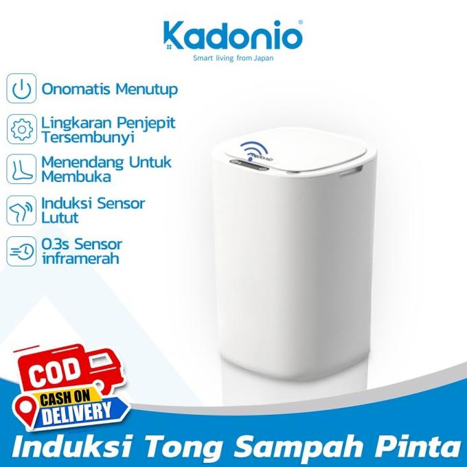 Kadonio Tong Tempat Sampah Otomatis Infrared Automatic Sensor Gerak