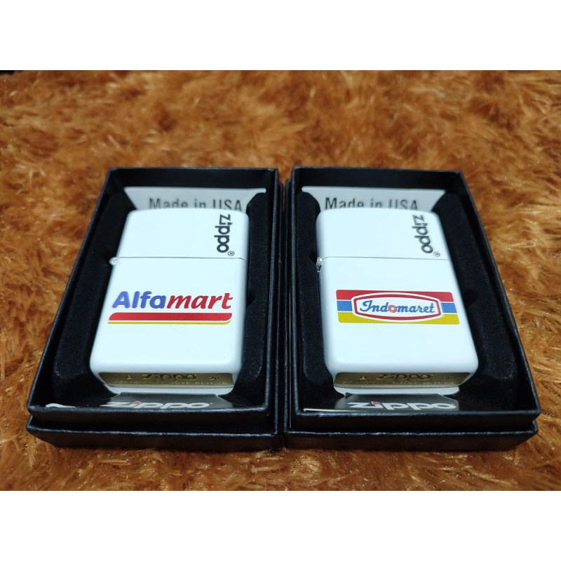 Korek Api Zippo Custom Grafir Logo Foto Print UV Souvenir Kado Koleksi Bahan Kuningan Kualitas Terbaik