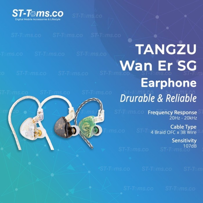 Tangzu Waner SG / Wan Er SG In Ear Monitor Earphone Headset