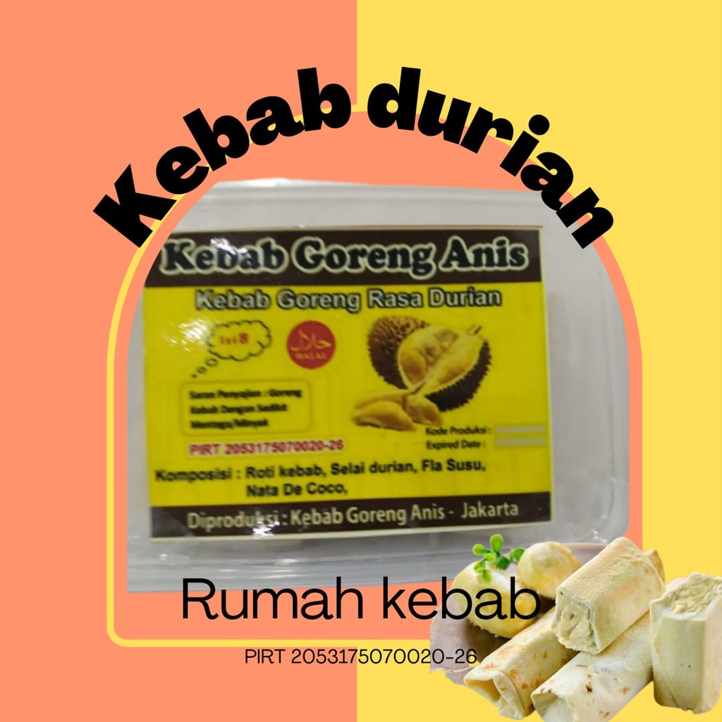 

KEBAB FROZEN DURIAN 1 BOX BEST SELLER