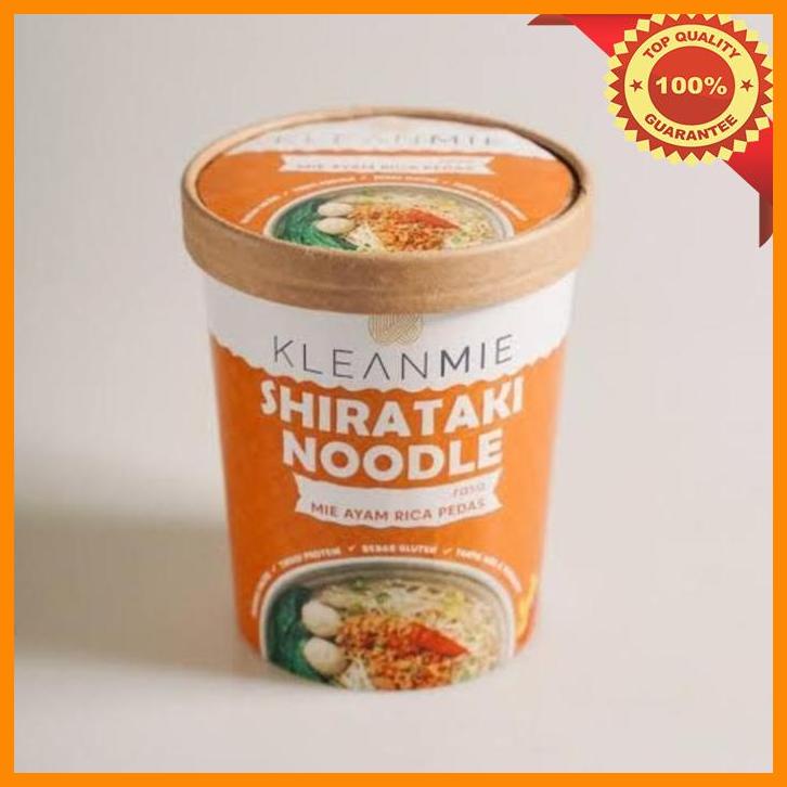 

(KSKS) KLEANMIE SHIRATAKI NOODLE RASA MIE AYAM RICA PEDAS 126