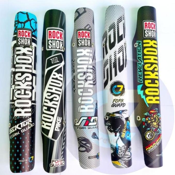 Fork guard sepeda / Aksesoris sepeda / Pelindung fork sepeda