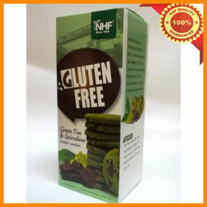 

(KSKS) NHF COOKIES GLUTEN FREE GREEN TEA & SPIRULINA 180 G