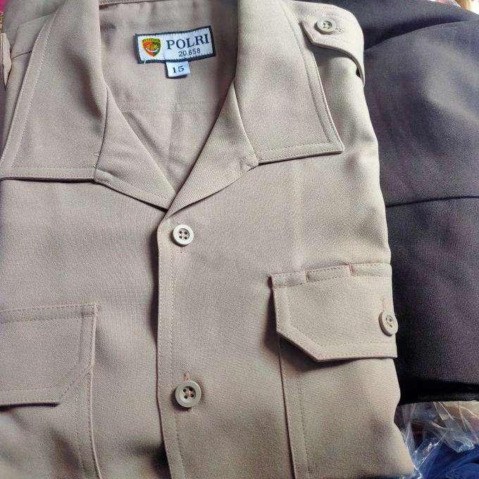 Seragam pdh polri original - satpam