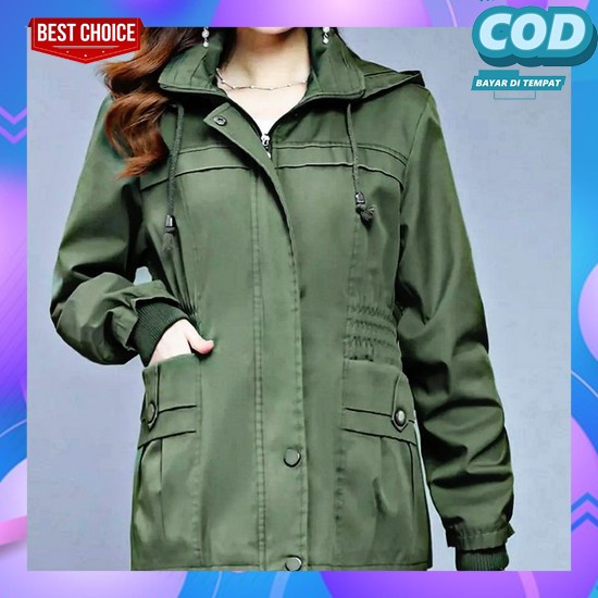 Ay65Df Amr Original Jaket Jeans Simple Stud Wanita Vol 02 Semi Crop Style Jj Punk Rock New 1919 Hopy