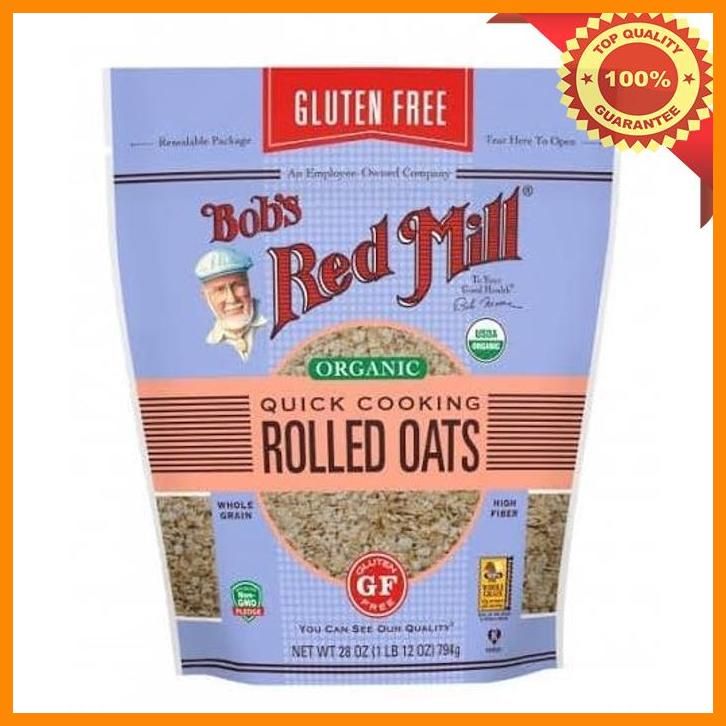 

(KSKS) BOB'S RED MILL ORGANIC QUICK COOKING ROLLED OATS 794 G
