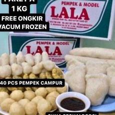 

[ FREE ONGKIR ] Isi 40 pcs Pempek Lala 26 Ilir Palembang [ VACUM FROZEN ] 1 KG Best Seller