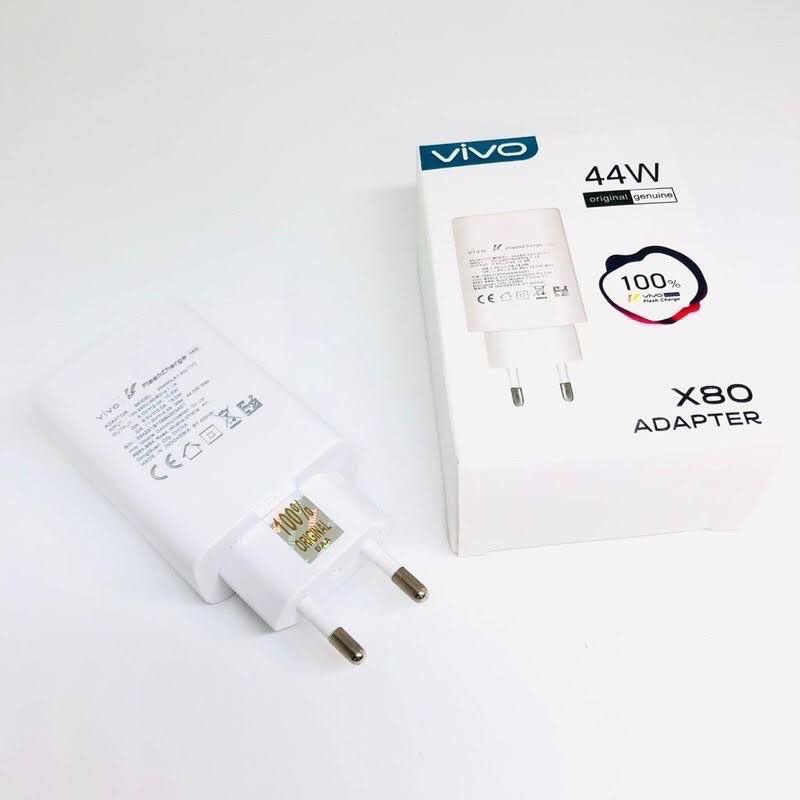 Batok Cahrger Travel Adaptor Vivo X80 44w Flash Charger Ol