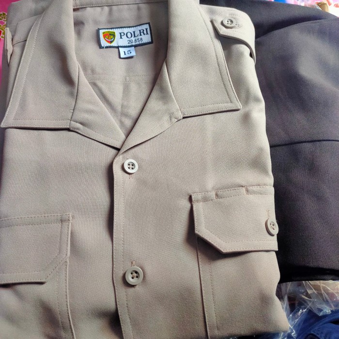 Terlaris Seragam Pdh Polri / Satpam 1 Stel
