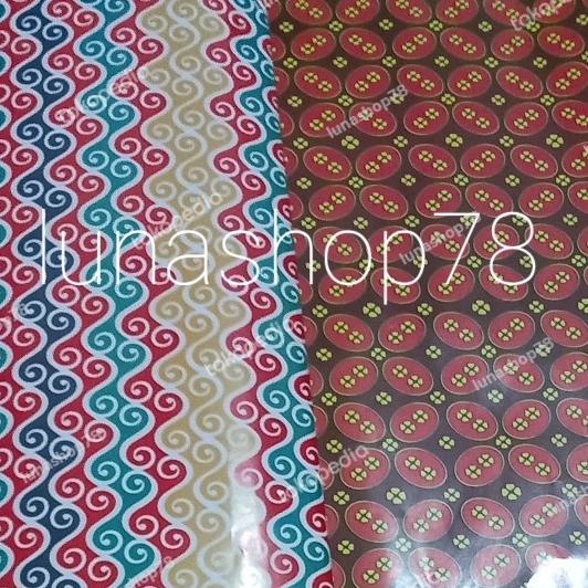

*$*$*$*$] Kertas kado motif batik 63.5x49cm