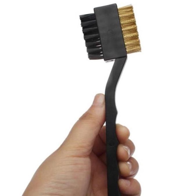 ] Sikat Pembersih Tanah Brush Kepala Stick Stik Sepatu Bola Golf