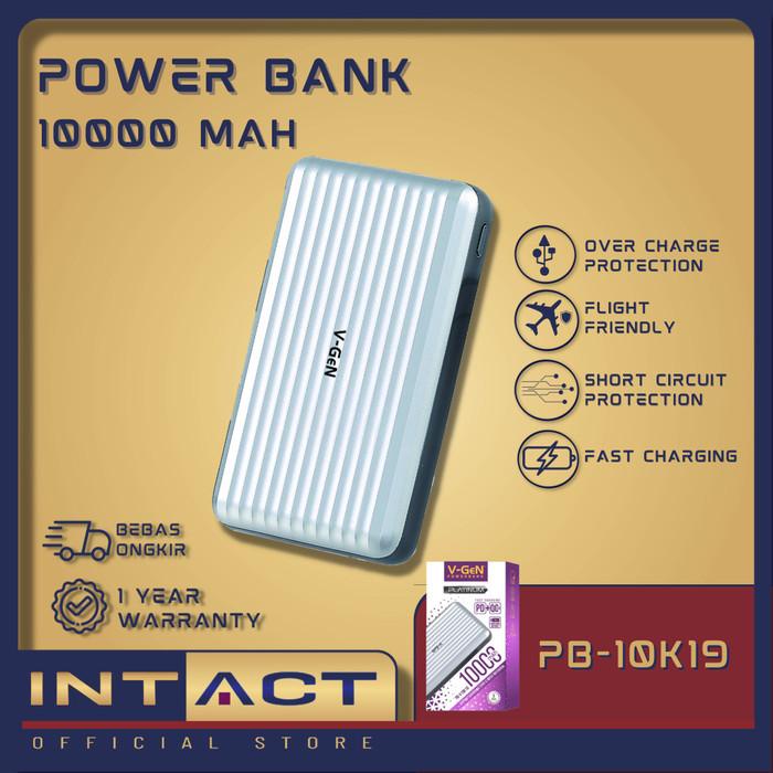 Powerbank Powerbank V-Gen V10K19 10000Mah Qc 3.0 Fast Charging Pd 45W Type C