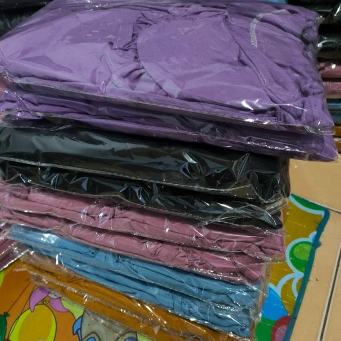 Midi Dress Muslim Wanita Polos Vintage Premium