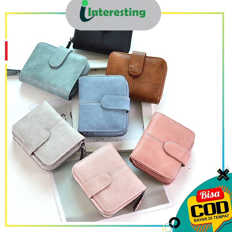 CHEKOUT Dompet Mini Wanita Lucu Korea - Dompet Import Koin / Holder