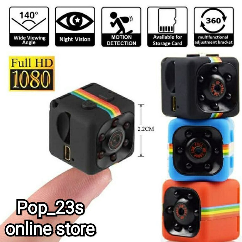 Diskon KAMERA MINI HD SQ 11 KAMERA PENGINTAI SQ 11 HIDDEN CAMERA HD SQ 11 PZT