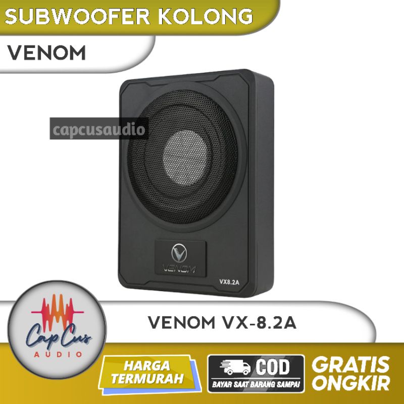 SUBWOOFER KOLONG AKTIF VENOM 8 INCH VENOM VX 8.2 A / VX 8.2A / VX8.2A