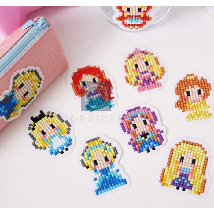 

Cutie POP DIY Diamond Painting Sticker - Princess