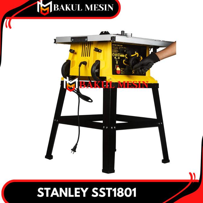 table Saw 10inch sst 1801 stanley sst1801 gergaji kayu meja