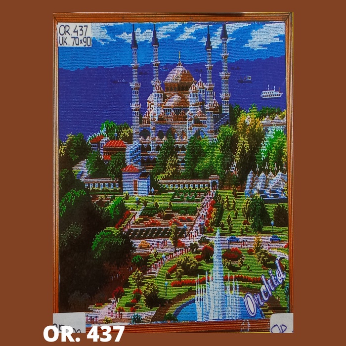 Kristik Kruistik Sulam 1Set Cross Stitch Orchid Or 431 433 434 435 437