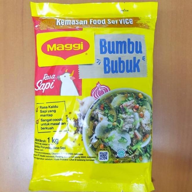 

paling diminati] COD!! MAGGI BUMBU BUBUK PENYEDAP RASA SAPI/AYAM 1 KG