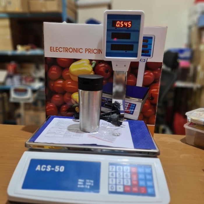 Timbangan Buah SONIC ACS-P 50kg / timbangan buah 50 kg timbangan 50kg