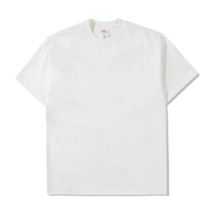 Kaos Polos 16s Real Heavy Goods White - Kaos Polos Putih Katun