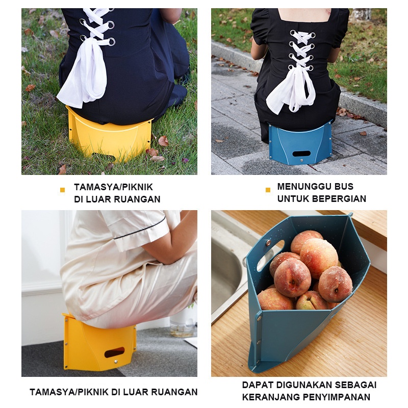 Holiven Bangku Lipat Portabel