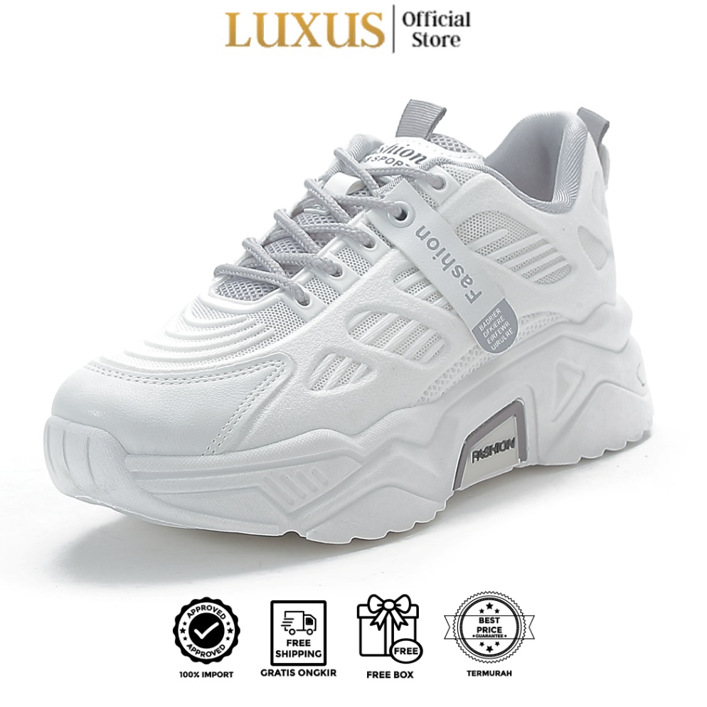 75 Luxus Momo Sepatu Sneakers Wanita  - Lx2012 ➳Terkini