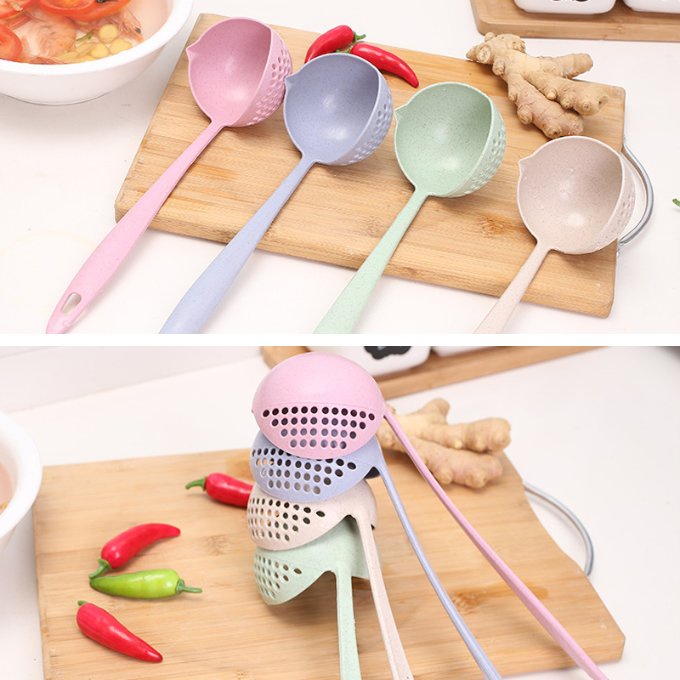 Holiven Sendok Sup Saringan Multifungsi