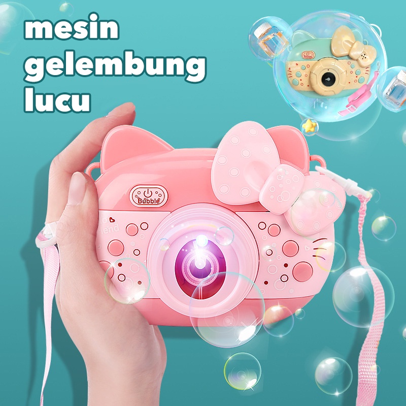 Holiven Bubble Camera Elektrik / bubble Kamera Gelembung / Elektrik Bubble camera Bubble Camera dengan Pita