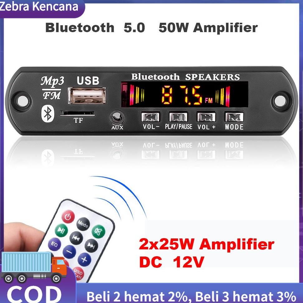 New Modul Mp3 Bluetooth Plus Fm Radio Vire Kit Modul Mp3 Bt Kit Mp3 Kit Pemutar Lagu Mp3 Usb Player 
