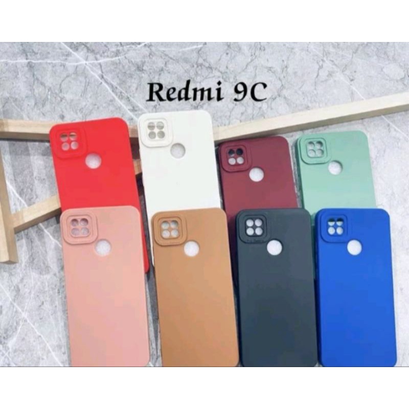 softcase pro camera redmi 9c cese silikon redmi 9c casing pro camera