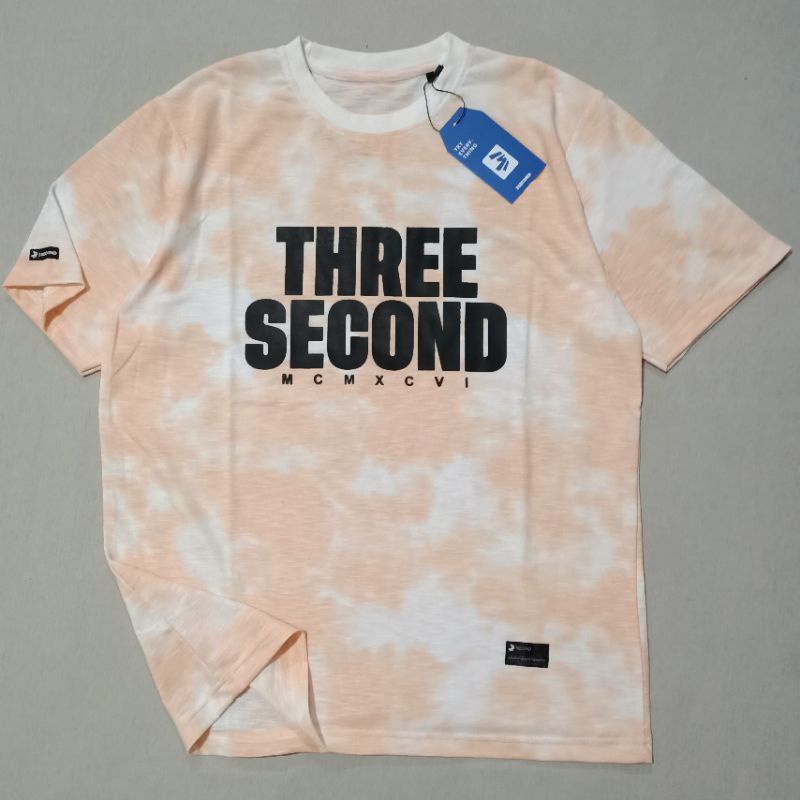 Kaos 3second Fullprint Tshirt Distro Bandung Reglan 0206 Men Basic Three second Raglan Cowok Keren